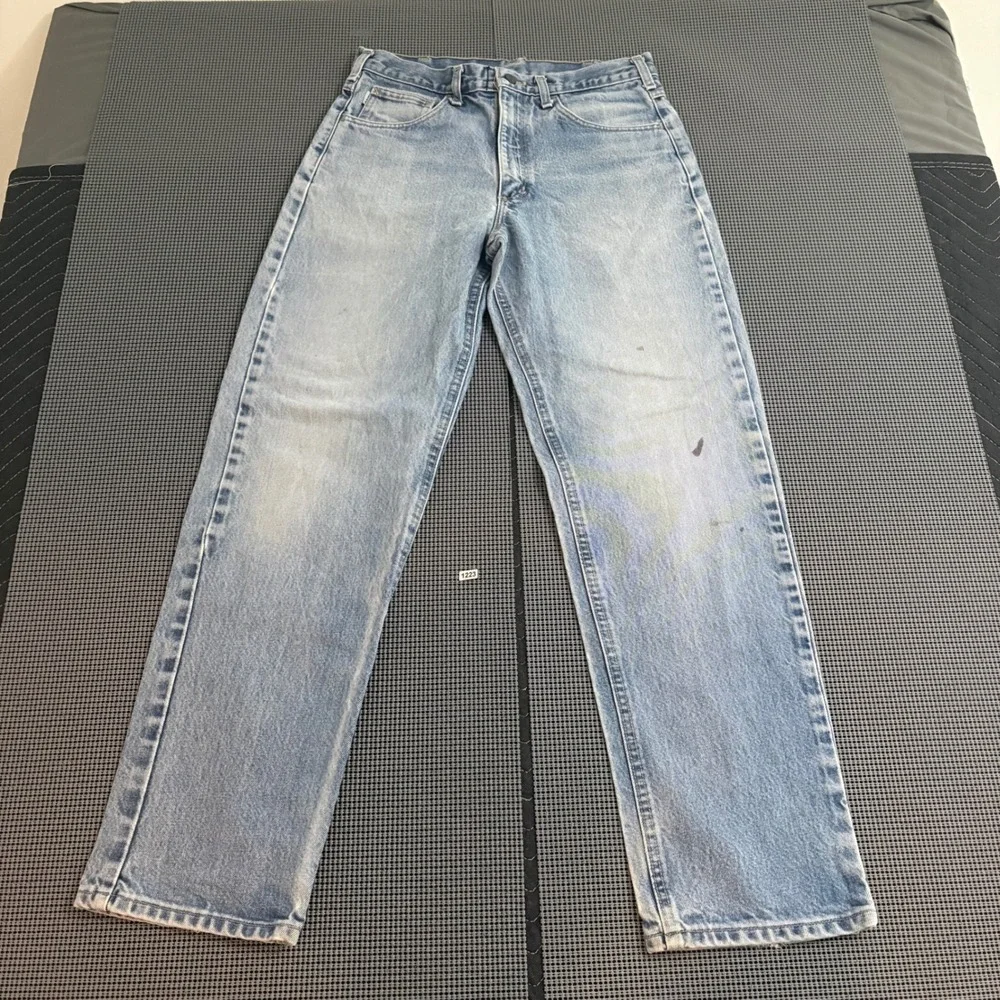 Carhartt FR Flame Resistant Relaxed Fit Jeans Light Wash Denim 32x32 FRB160 DNM